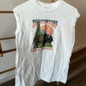Girl Dangerous Yellowstone muscle tee